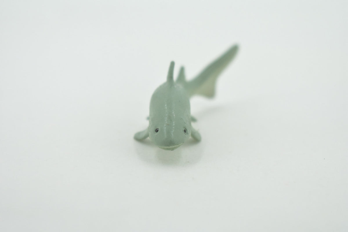 Grey Nurse Shark, High Quality Rubber, Fish Design, Hand Painted, Educational, Realistic, Diorama Figure, Model, Replica,  Gift,      3 Inches.