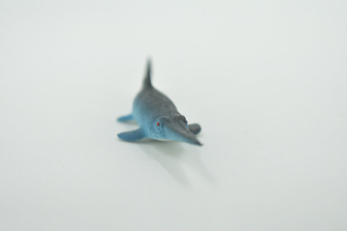 Longnose Shark, Sawshark, High Quality Rubber Fish Design, Hand Painted, Educational, Realistic, Diorama Figure, Model, Replica,  Gift,      3 1/2 Inches.    IM04 B228