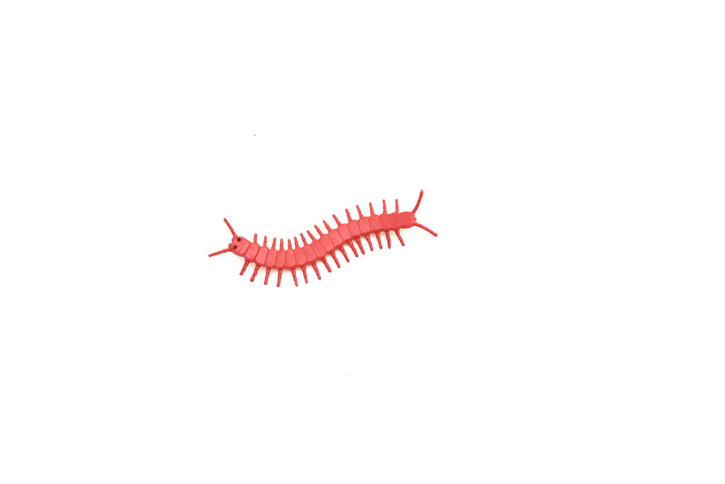 Centipede, Red, Very Nice Plastic Reproduction   3 1/2-inch    F1057 B190