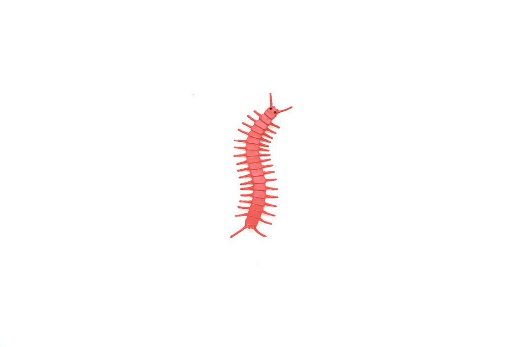 Centipede, Red, Very Nice Plastic Reproduction   3 1/2-inch    F1057 B190