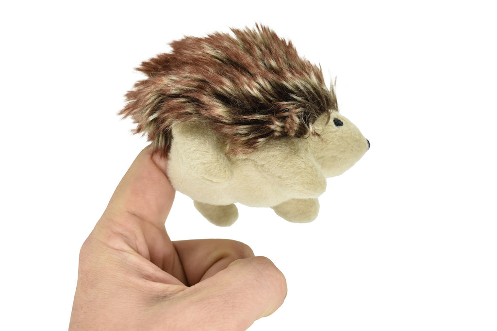 Hedgehog Finger Puppet, Very Nice Plush Hedge Hog, Stuffed Animal, Educational, Realistic, Lifelike Model, Gift,   4 1/2" 