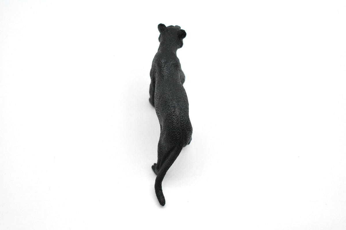 Black Panther, Jaguar, Leopard, Museum Quality, Rubber Animal, Design, Educational, Hand Painted, Figure, Lifelike, Model, Gift,       4"       CWG295 BB41
