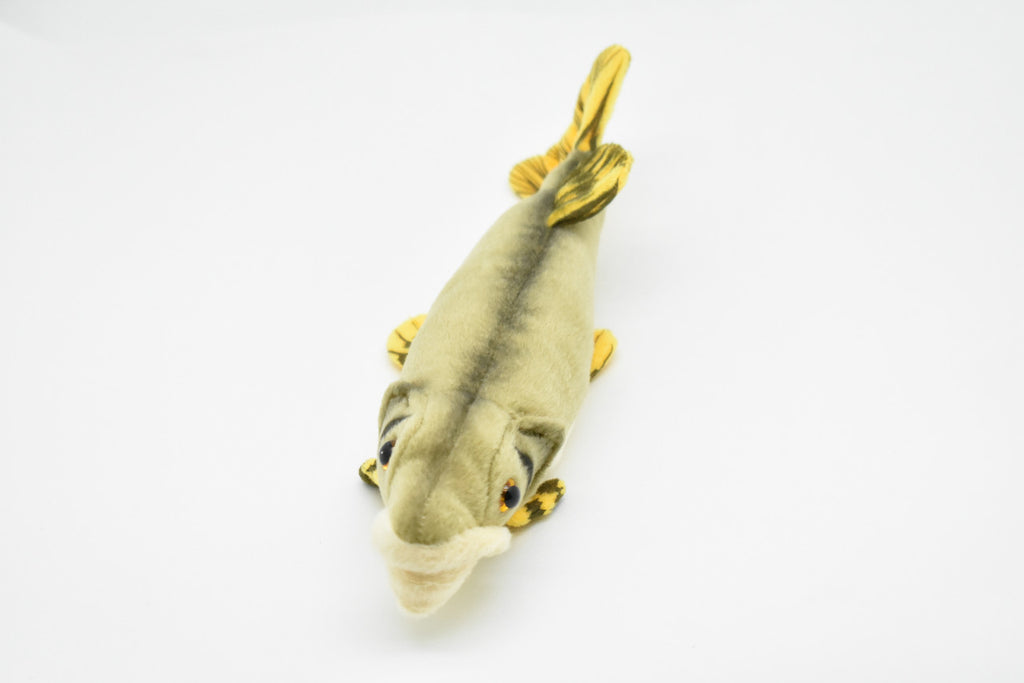 Great Northern Pike Plush Toy, Realistic Stuffed Animal, Soft Plush Fish, Stuffed Fish, Educational, Toy, Kids, Fishing Gift,      10"      F2404 BB60