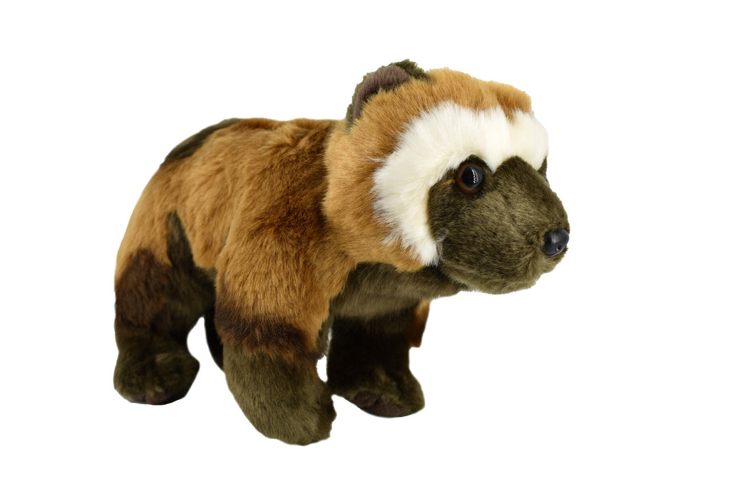 Wolverine, Very Nice Plush, Stuffed Animal, Educational, Realistic Figure, Lifelike Model, Replica, Gift,        9 1/2"        F4003 BB52