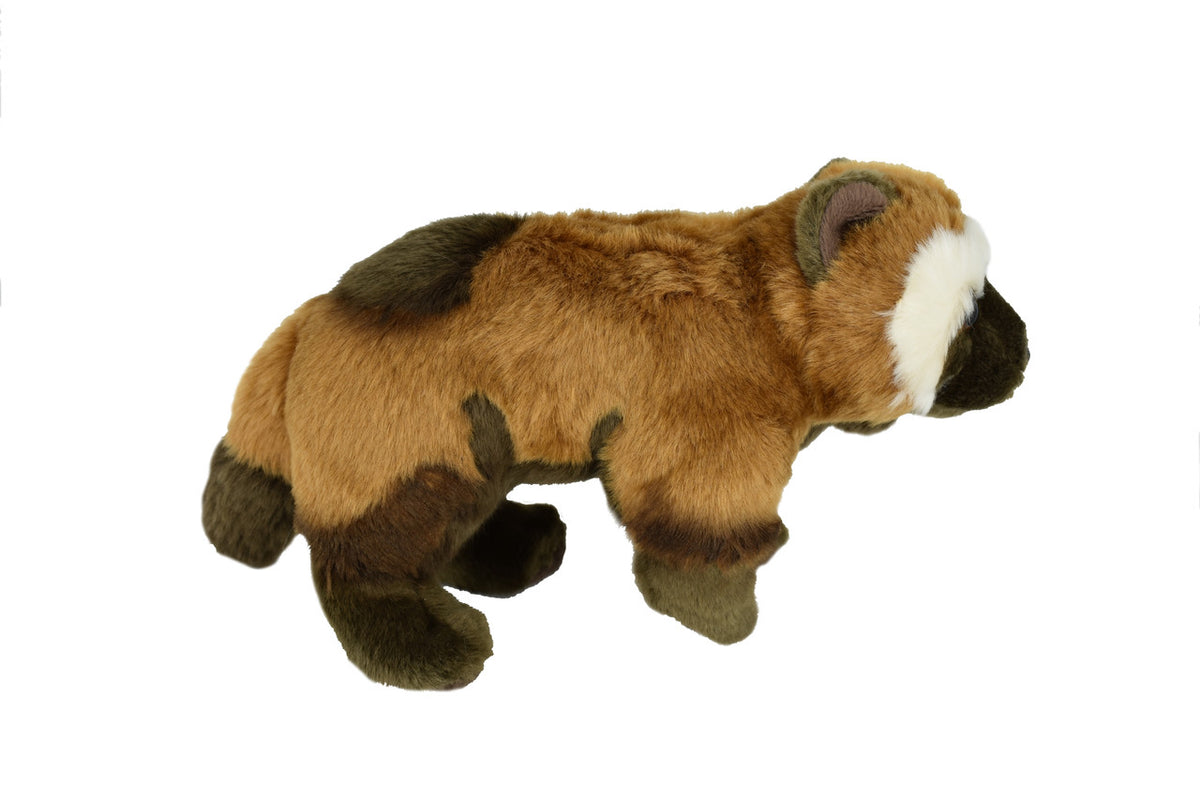 Wolverine, Very Nice Plush, Stuffed Animal, Educational, Realistic Figure, Lifelike Model, Replica, Gift,        9 1/2"        F4003 BB52