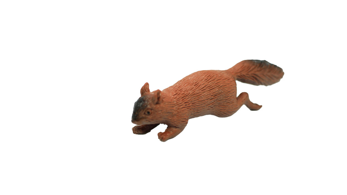 Squirrel, Very Nice Plastic Animal, Educational, Realistic Figure, Lifelike Model, Figurine, Replica, Gift,      3"       F1016 B14