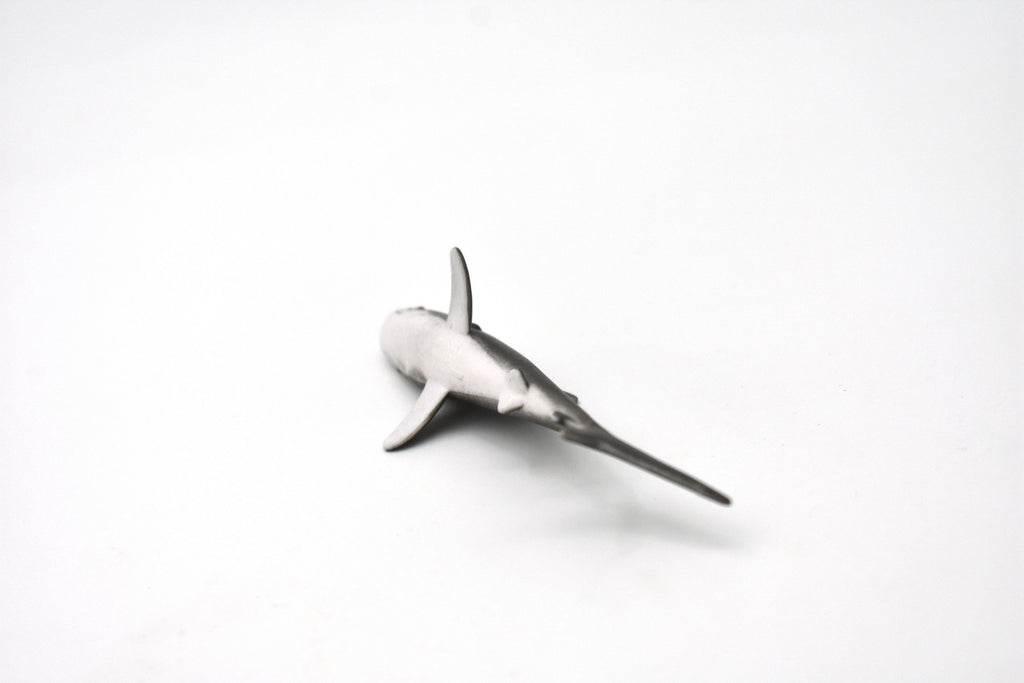 Silky Shark, Silky smooth shark, Very Nice Rubber Fish, Educational, Realistic Figure, Lifelike Model, Figurine, Replica, Gift,   3"   SF02 B51