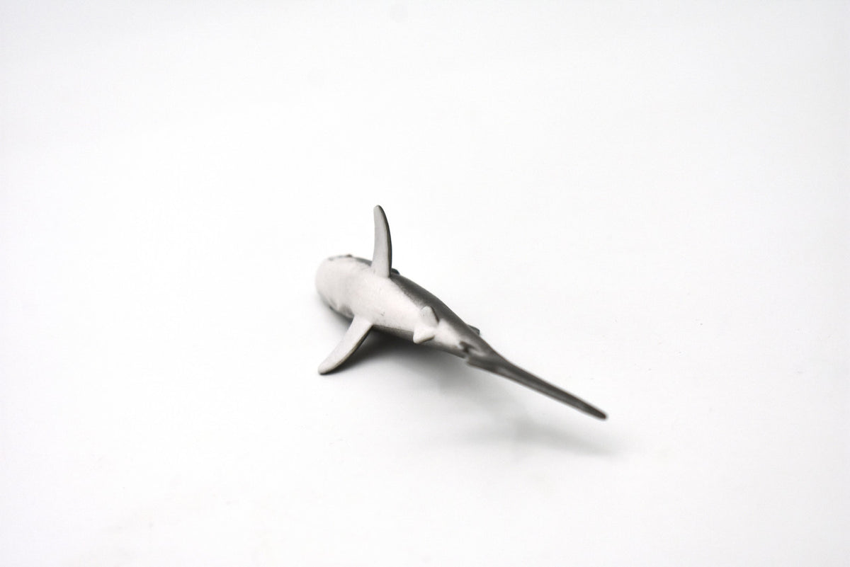 Silky Shark, Silky smooth shark, Very Nice Rubber Fish, Educational, Realistic Figure, Lifelike Model, Figurine, Replica, Gift,   3"   SF02 B51
