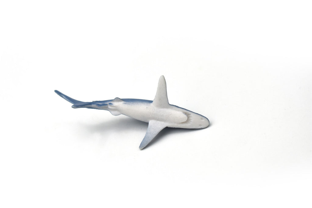 Blue Shark, Pelagic, Ocean, Very Nice Rubber Fish, Educational, Realistic Figure, Lifelike Model, Figurine, Replica, Gift,  3 1/4"  SF04 B51