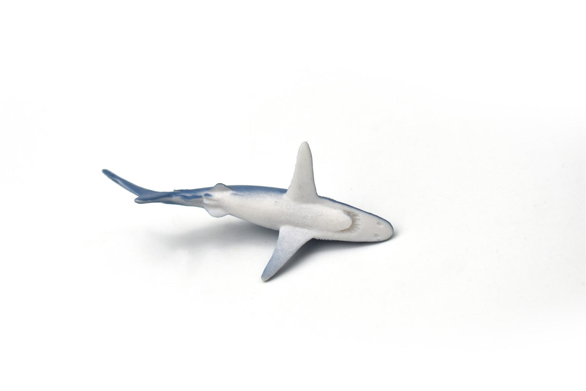 Blue Shark, Pelagic, Ocean, Very Nice Rubber Fish, Educational, Realistic Figure, Lifelike Model, Figurine, Replica, Gift,  3 1/4"  SF04 B51