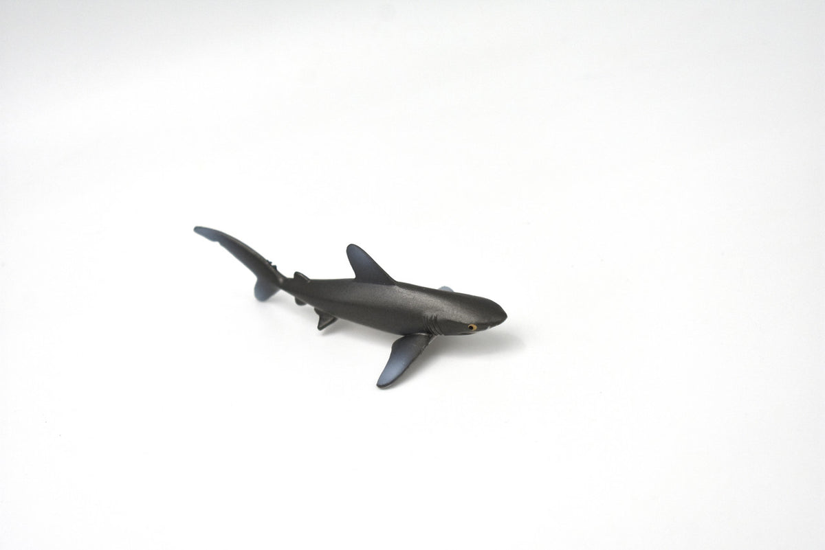 Whitetip Shark, Whitetip Reef Shark, Very Nice Rubber Fish, Educational, Realistic Figure, Lifelike Model, Figurine, Replica, Gift,   3"    SF05 B51
