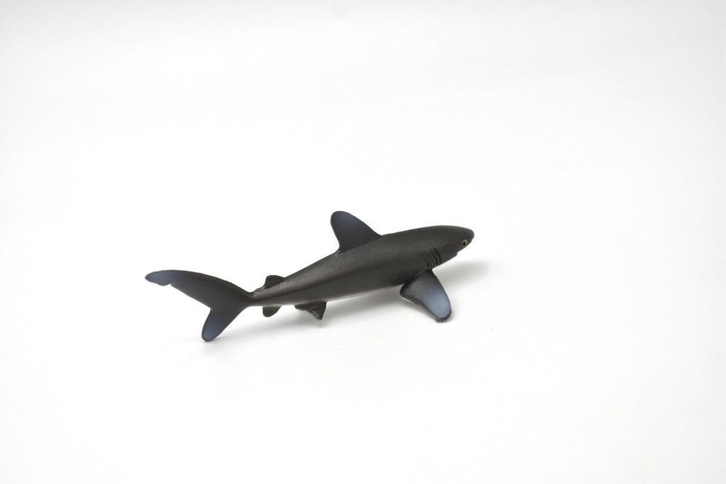 Whitetip Shark, Whitetip Reef Shark, Very Nice Rubber Fish, Educational, Realistic Figure, Lifelike Model, Figurine, Replica, Gift,   3"    SF05 B51