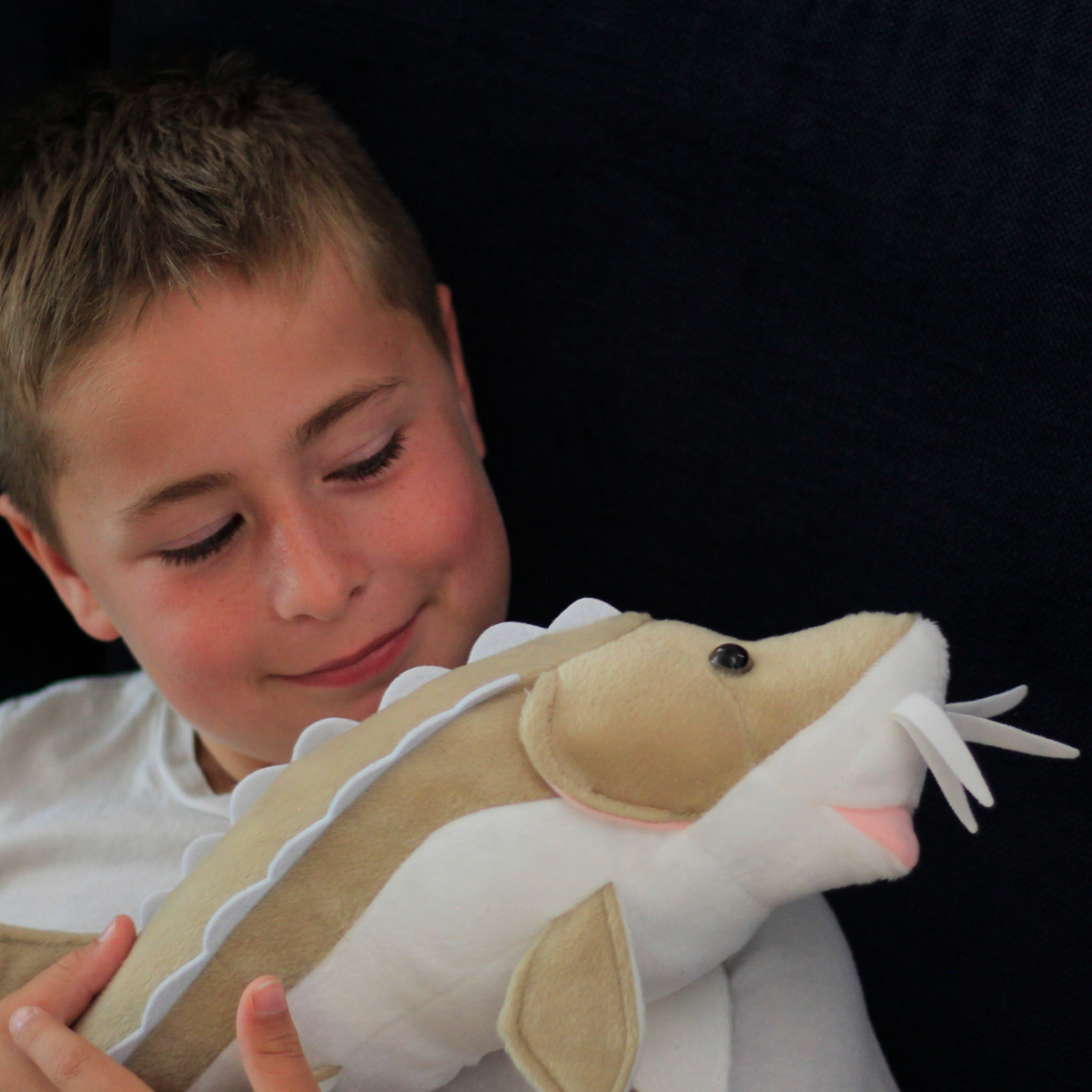 Sturgeon, Very Nice Plush Fish, Stuffed Animal, Educational, Toy, Kids, Realistic Figure, Gift,     17"